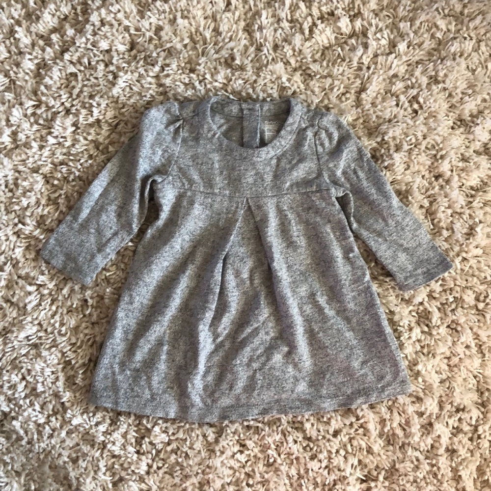 Baby Gap Sweater Dress 6-12 Months Grey